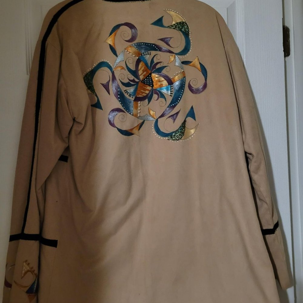 Hand Painted Jacket - image 2